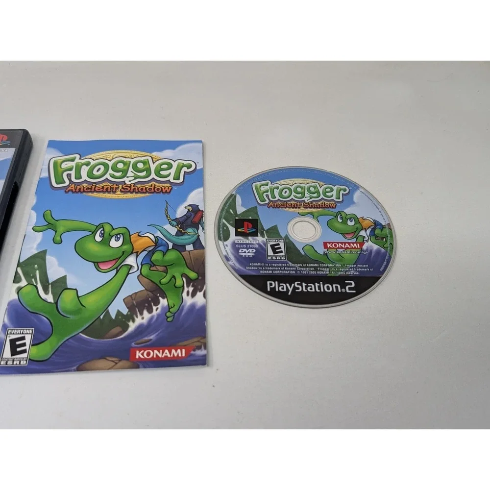 Frogger Ancient Shadow‎ PlayStation 2 2005 PS2 Game Complete CIB Platformer VTG